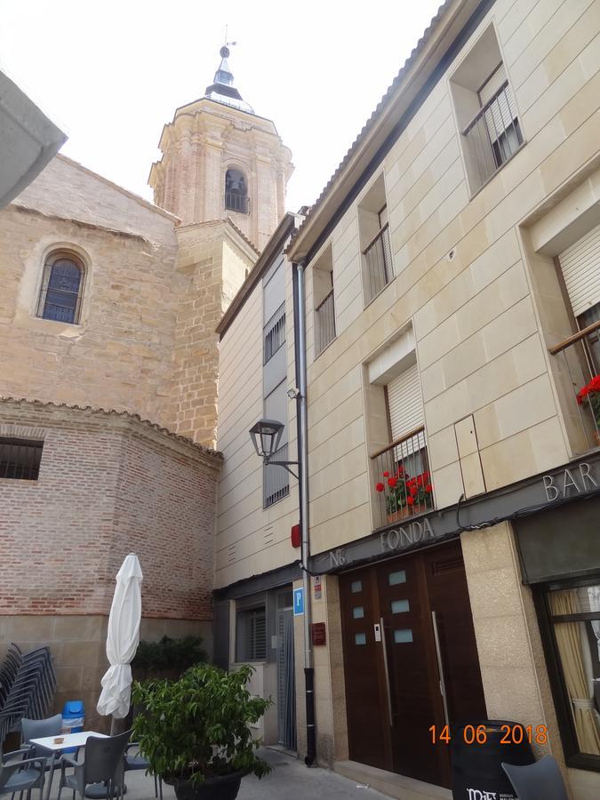 Hostal El Lechuguero Cascante Exteriér fotografie